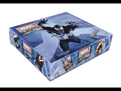 Opening up a Box of 2020 Marvel Masterpiece cards 12 packs 3 cards per pack, worth the cash?