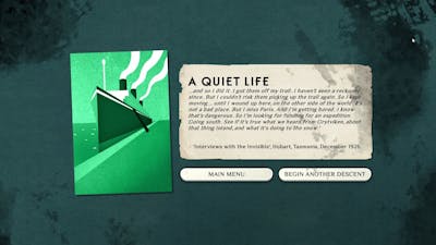 Cultist Simulator [Exile] - A Quiet Life in 11:34