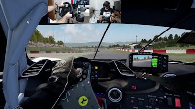 Assetto Corsa Competizione VR Ferrari 488 Evo dcl challenge pack | Oculus Rift S | G923 Logitech Top