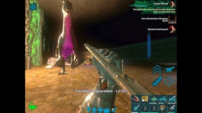 Ark Survival Evolved Mobile - Season 4 Ep35 - Cloven Burial Grounds Dungeon - Part 2