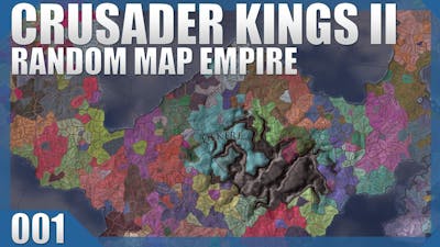 🔴 Crusader Kings II (Random Map): Mountain Empire #01 — Battlefield Death