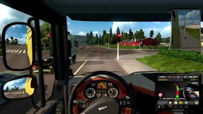 Euro Truck Simulator 2 - Scandinavia Gameplay | Vaxjö (S) - Frederikshavn (DK)