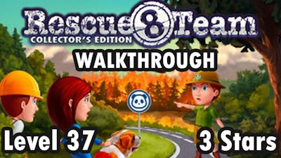 Rescue Team 8 - Collectors Edition - Level 37 - 3 Stars (Walkthrough)