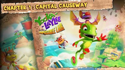 YOOKA-LAYLEE  The Impossible Lair Chapter 1 Gameplay | NINTENDO SWITCH