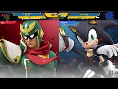 KPK (Captain Falcon) vs Ninjach (Sonic) | Dont Tilt UNCG Weekly #40