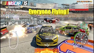 Nascars Car Flying Best Extreme Crash Compilation (60FPS)