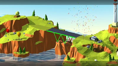 Build A Bridge Gameplay/Bridge construction game