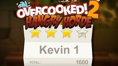 Overcooked 2. Night of the Hangry Horde. Kevin 1. 4 Stars. Co-op