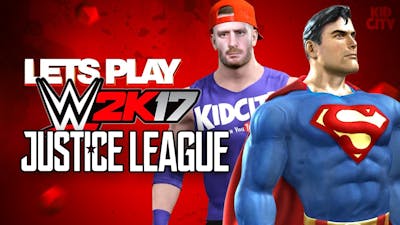 WWE 2k17 Justice League Super Heroes Battle Royal ft. Team KIDCITY!