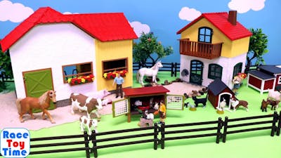 Customized Schleich Farm World Diorama