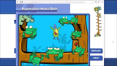 Beakin&#39;s Great Mango Quest - The Dog and Cat News Flash Game (2005)