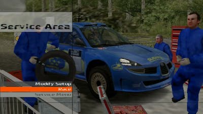 WRC 4: FIA World Rally Championship (PS2) Gameplay
