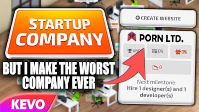 Startup Company but I make the worst company ever