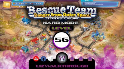 Rescue Team 10 CE - Level 56 Walkthrough (Bonus Level 6)  - Danger from Outer Space!