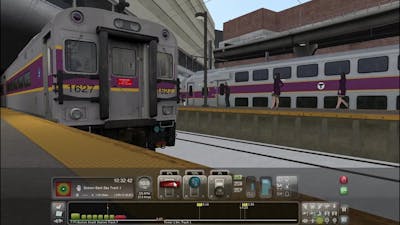 MBTA Train Action (Train Simulator 2019)
