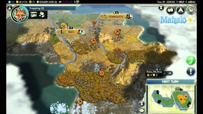 Sid Meiers Civilization V Walkthrough - Askia (Ancient Era) Part 2