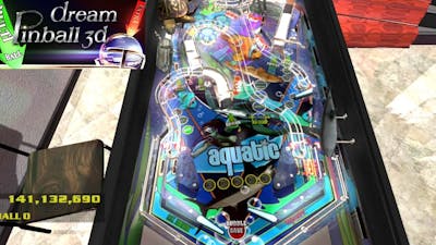 Playing Dream Pinball 3d : Aquatic Table (PC)