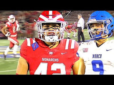 🔥 Mater Dei #1 Team in the Country vs Norco | CIFSS D1 Playoffs Round One | Action Packed Highlights