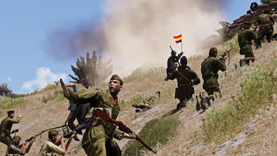 REPUBLICAN OFFINSIVE AGAINTS NATIONALIST - SPANISH CIVIL WAR - ARMA III GAMEPLAY