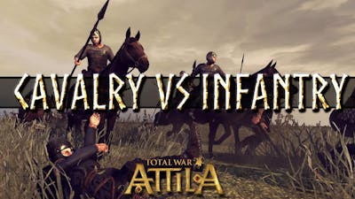 Total War Attila Patch 2 - Shock Cavalry vs Spear and Melee Infantry