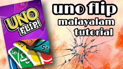 how to play uno flip| card games malayalam| uno malayalam| uno cards malayalam