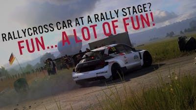 What if you bring a rallycross car to a normal rally stage? / Dirt rally 2.0