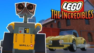 SECRET SYNDROME BOSS FIGHT AND LEGO WALL-E! (Lego The Incredibles Gameplay #22)