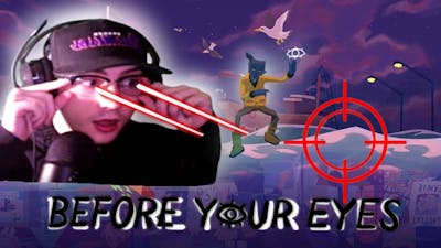 THIS GAME TRACKS YOUR EYES! (before your eyes funny moments)