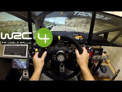 WRC4 triple monitor test play