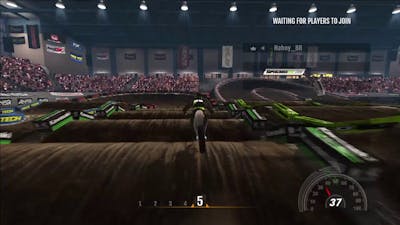 MX vs. ATV Supercross Encore. Detroit Gameplay.