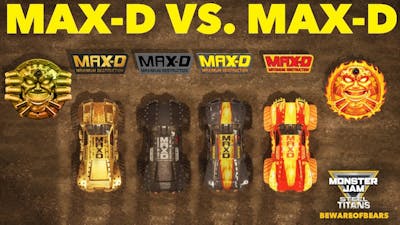 Monster Jam: Steel Titans | Max-D vs. Max-D Freestyle Competition [Gameplay]