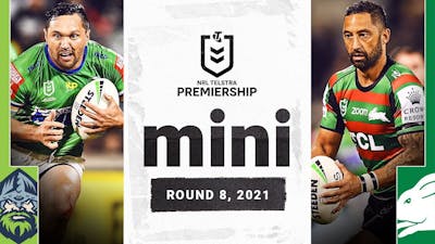 Raiders look to halt rampant Rabbitohs | Match Mini | Round 8, 2021 | NRL