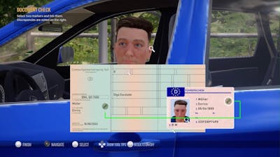 Autobahn Police Simulator 3 - First Traffic Stop. Checking Car, Licence, Driver Behaviour
