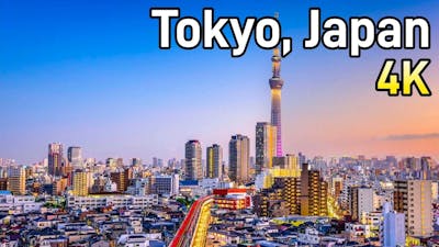 Tokyo 4K Drone View | Best places to visit in Japan | Life in Japan| Japanese Culture | Japan Tour