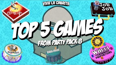 Top 5: Jackbox Party Pack 8 Games! (2021)