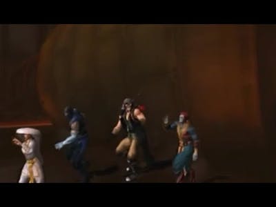 MORTAL KOMBAT ARMAGEDDON - ARMORY DEATH TRAP (ROLLER) ON ALL CHARACTERS