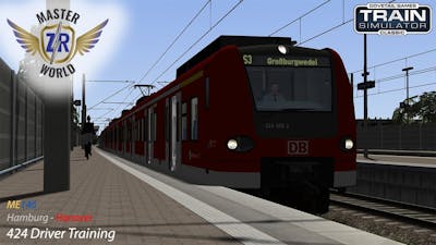 424 Driver Training - Hamburg - Hanover - BR424 - Train Simulator Classic