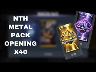 INJUSTICE MOBILE | NTH METAL PACK OPENING!  20 NTH METAL PRO AND ULTIMATE PACKS OPENING!