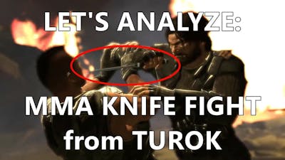 MMA knife fight in Turok (2008 game)
