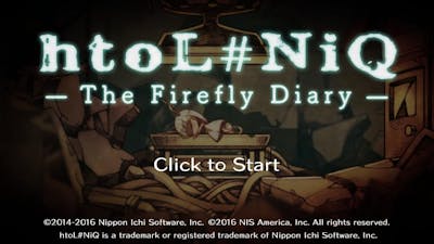 htol#NiQ: The Firefly Diary - Part 1