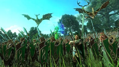 Wood Elves Vs skaven | Twisted and the Twilight 10,000 Unit Cinematic Battle | Total War Warhammer 2