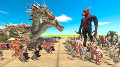 Fantasy Revolt - Giant Hydra Appears | Animal Revolt Battle Simulator