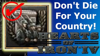Dont Die For Your Country Achievement Guide!