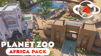 Planet Zoo: Africa Pack - Ep. 4 - Building Buildings