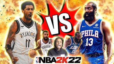 NBA 2K22 GAME OF THE YEAR!! JAMES HARDEN VS KYRIE IRVING