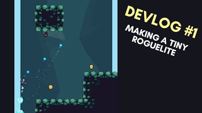 Making a Downwell inspired Roguelite Game! | Indie Devlog #1