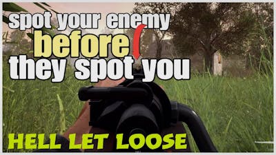 Can You Spot the Enemy? Game Clips Montage Hell Let Loose