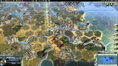 Civilization V - Episode 5, part 1 - France vs America &amp; Babylon