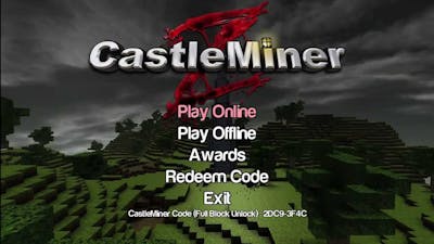 Lets Play- (Indie Games)- Castle Miner Z- Part 1