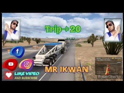 American truck simulator game Play # Mr Ikwan#